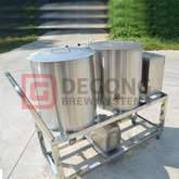 100L 200L 300L 400L 500L CIP Stainless steel double wall tanks for cleaning brewing system