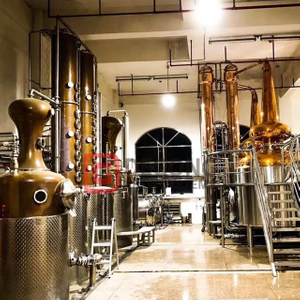1000L Alcohol Distillery Equipment Continuous Column Stills Pot still Available