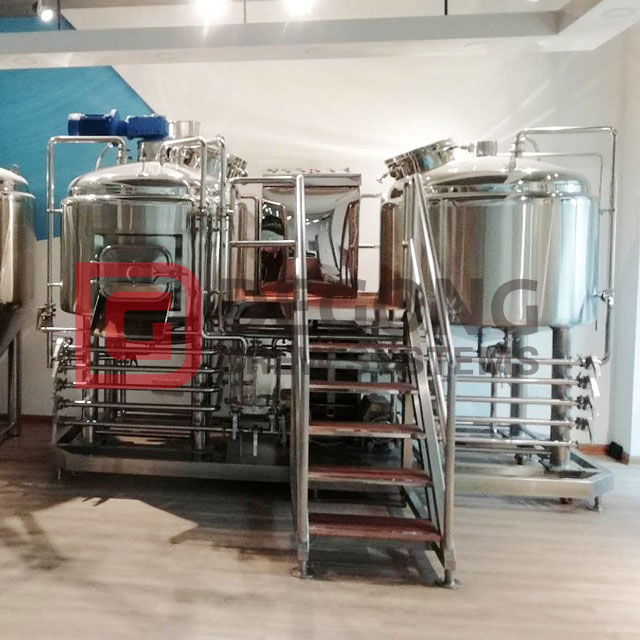 Pub Draft Make Beer System Price 5 And 7 Bbl Brewing System Hot Sale Production