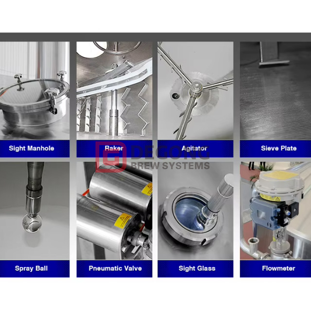 2000L Brewery Equipment Beer Manufacturing Machine System