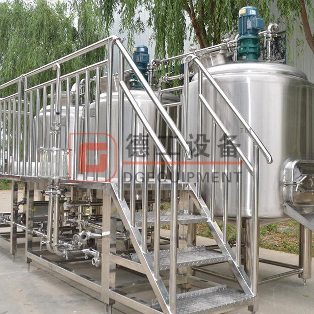 China Brewery plant made a turnkey 7bbl beer brewing equipment for Euro