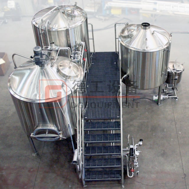 2000L Automatic PLC Control Commercial Used Brewery Equipment Professional Brewing System Made in China