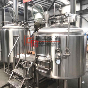 1000L Completed stainless steel insulated Semi-automatic commercial bar/personal brewery used beer brewing system