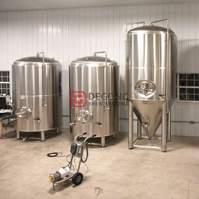 Turnkey Project Of Brewery 1000L 10BBL 10HL Beer Production Line Beer Brewing System for Sale