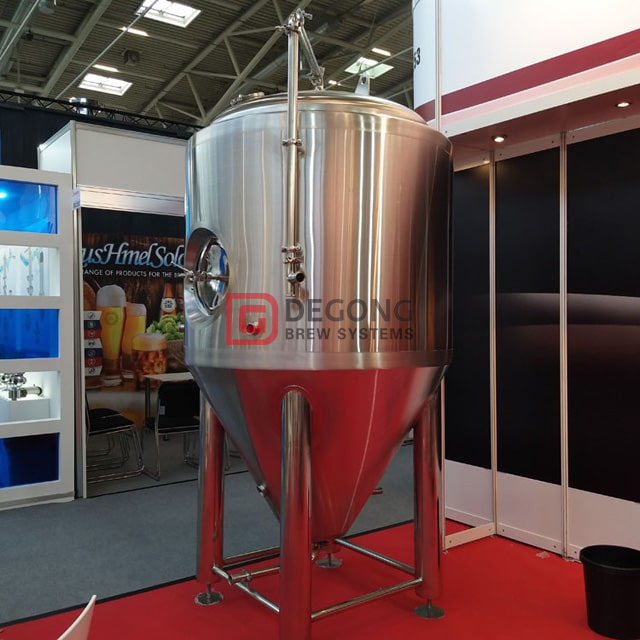 500L Stainless Steel Microbrewery Copper Insulated Conical Beer Brewing System for Sale
