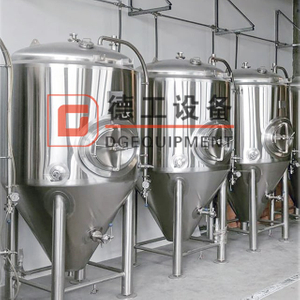 500L Stainless Steel Brewery Equipment for Double Wall Qlycol Tank Cooling Fermentation Tank