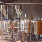 20BBL Commercial / Industrial Used Combined 3 Vessel Combined Brewhouse Fresh Beer Brewing Equipment