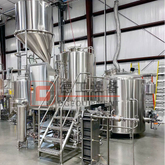 600L Brewery Equipment Craft Microbrewery 2-vessel Brewhouse with Steam Heating for Sale Online
