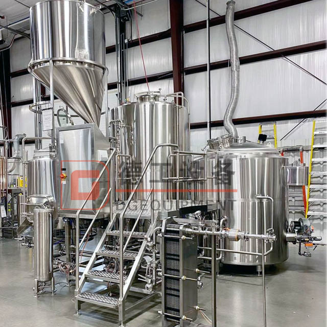 600L/1200L/1500L/3000L Commercial Beer Brewhouse for Brewery Equipment with 2-veseel 3-vessel 4-vessel Craft Mash System for Sale