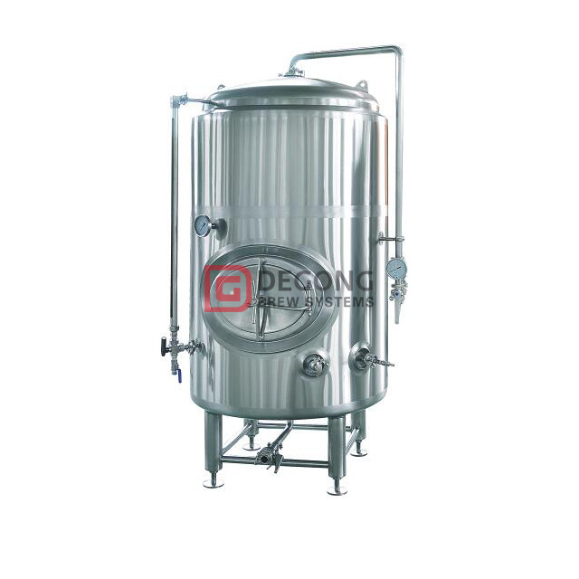 1000L commercial industrial stainless steel conical insulated beer service tank for sale