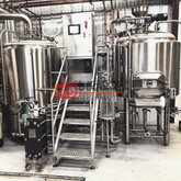 craft turnkey stainless steel 1BBL-20BBL beer brewing equipment applied in brewery restaurant beer bar for sale