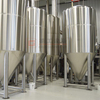 1000L stainless steel / copper turnkey 2/3/4 vessel beer brewery equipment for sale
