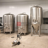 1000L insulated and jacketed pressurized beer fermenter / unitank for sale 