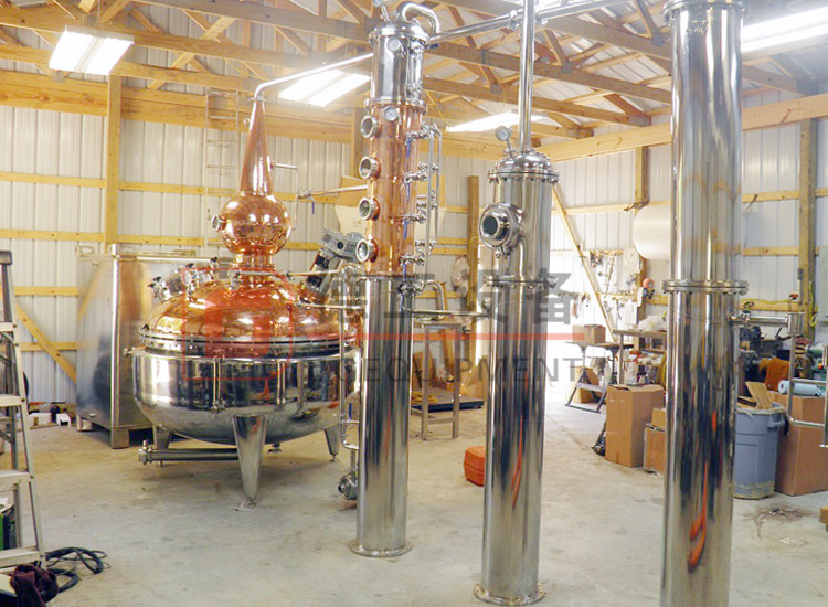 200 Gal Copper Onion Head Alcohol Distiller Copper still for Sale Buy