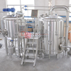 1000L Double Insulated Steam Heating Turnkey Gravity Beer Brewing Equipment Complete Brewery Plant