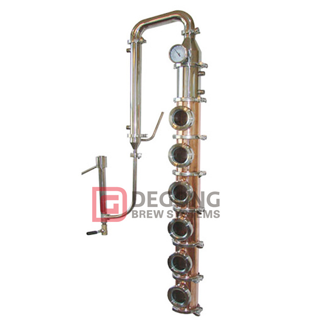 150L to 3000L turnkey batch distilling systems DEGONG distillery equipment for sale