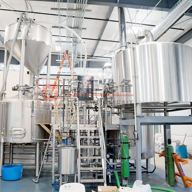 2000L Turnkey System 4 Vessels Brewhouse Commercial Beer Brewery Equipment Near Me for Sale
