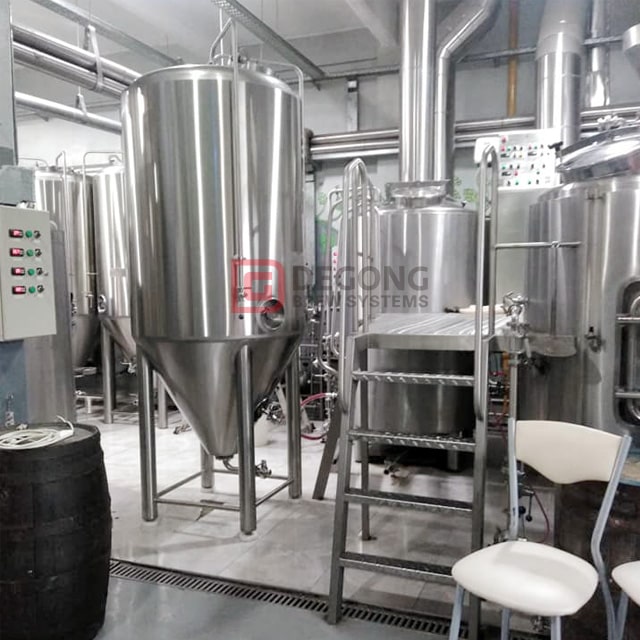 Beer Brewery Equipemt 1000L stainless steel or red copper DEGONG beer equipment manufacturer supplier