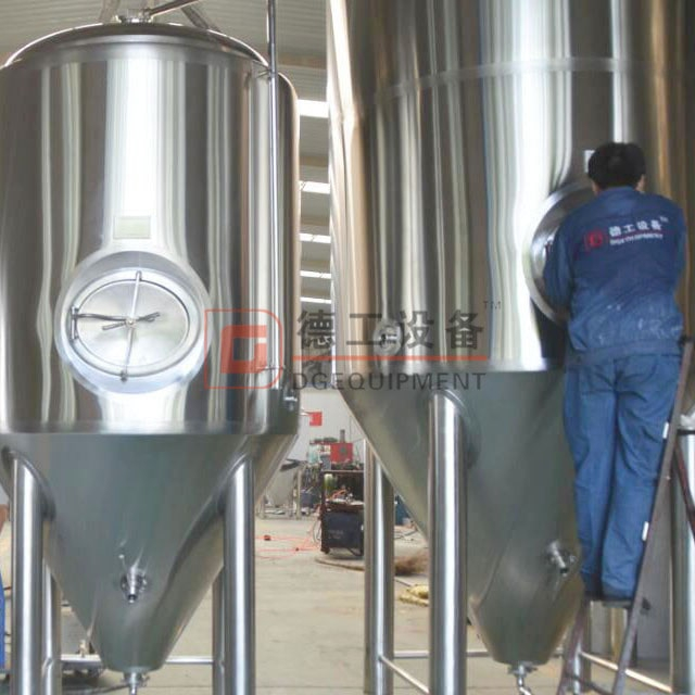 PU insulation conical beer fermentation 1000l unitank with sus304/316 construction for sale 