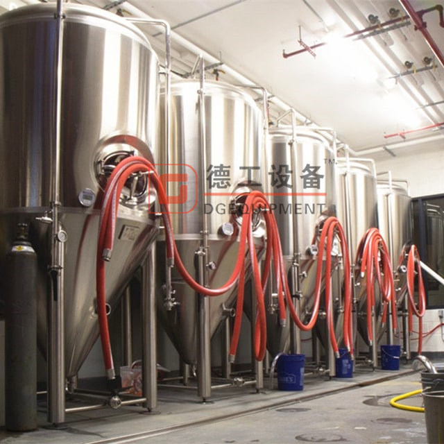500L jacket fermentation tank fermenter with conical bottom