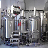 Custom made stainless steel European small home/bar available on 300 liter brewery equipment
