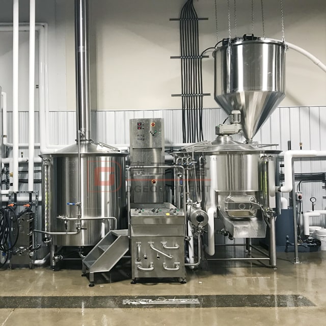 600L 800L 1000L Craft Beer Brewing System Sus304 2-vessel Brewhouse System All Grain Brewing System for Sale