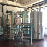 500L Small Scale Craft Beer Brewing System Flexible Installation at Site Microbrewery Home Making Machine