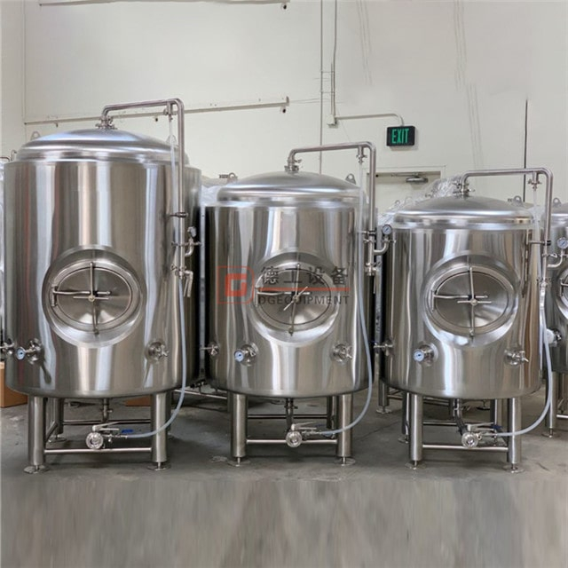Glycol Jacketing 1bbl 3bbl 5bbl Jacketed Brite Tank Stainless Steel Tank for Sale