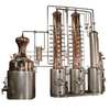 1000L Copper Pot still Electric/Steam Heated Alcohol Distillation Machine Colume Distillery for Gin Vodka Rum Whiskey 