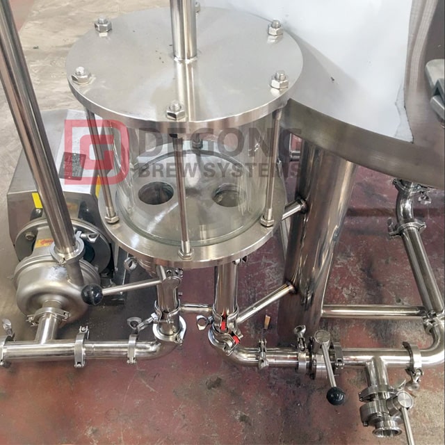 Beer Production Line Craft Beer Brewing Machine with Chiller Malt Processing Equipment Suitable for Restaurant Hotel 