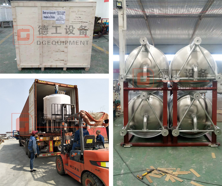 beer equipment packing-DEGONG