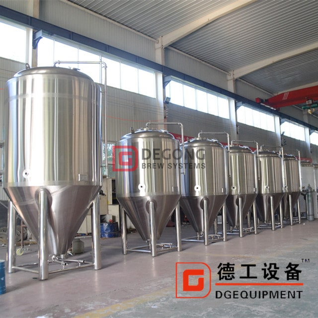 1000L stainless steel / copper turnkey 2/3/4 vessel beer brewery equipment for sale