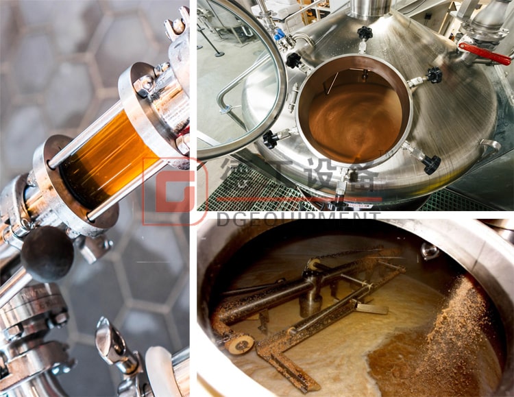 5HL Turnkey Professional Steam / Electric Heated Stainless Beer Brewing Equipment for Sale