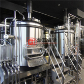 5BBL Craft Beer Brewery Stailess Steel Micro Beer Brewing Equipment with Electric&steam Heating 