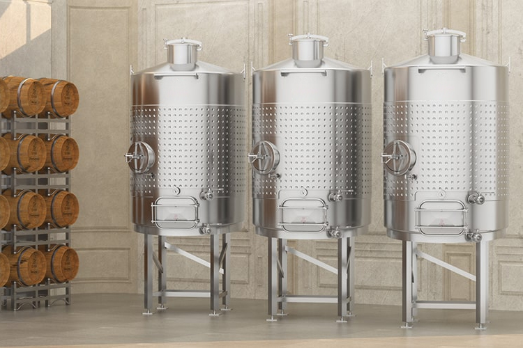 Comparison of Beer And Wine Fermentation Tanks