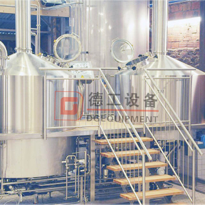 700L Automatic Beer Making Equipment All Grain Brewing Best Nano Brewery Equipment List 