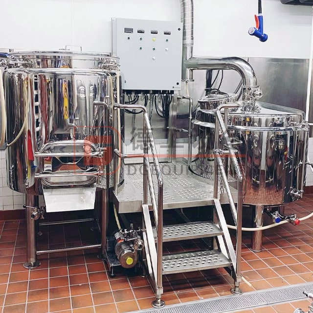 500L Mini Turnkey Beer Brewing System Automatic/semi-automatic Control Stainless Steel Brewing Equipment for Sale