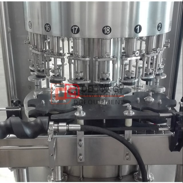 3in1 Industral Automatic 24 Heads Bottling Line for 300ml 500ml 