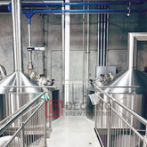 20BBL 4-vessel Beer Brewery Equipment with Steam Heating for Industry Brewery 