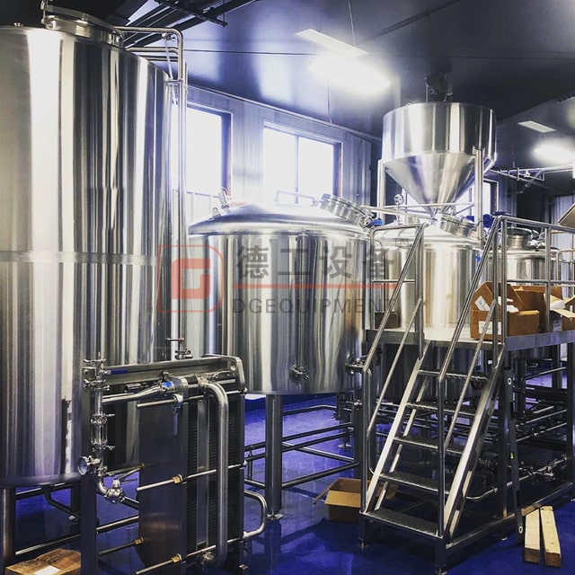 7BBL Customized Stainless Steel 304 Automatic Steam Heating Conical Beer Brewing Tanks for Sale 