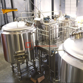 Turnkey Craft Brewhouse Equipment with Steam Jacket for Sale
