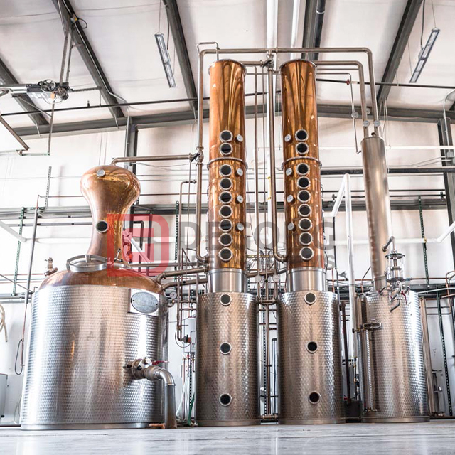 3000L 5000L Commercial Distillery Copper Column Still Alcohol Distillation Equipment for Sale