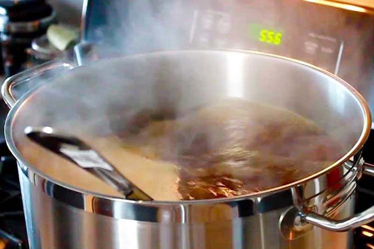Variation of wort in post-processing