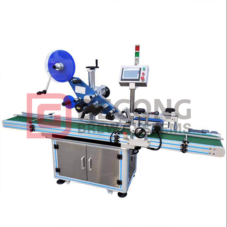 Automatic single-sided machine labeling box carton large can brushing machine, packaging box corner marking machine, label applicator