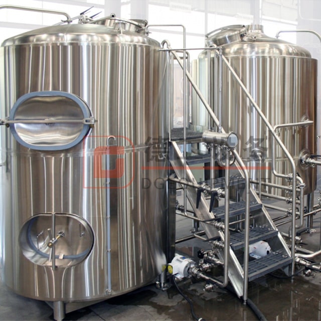 5BBL Beer Brewery Equipment for Craft Beer Brewhouse Free Combination Mash System 2/3/4-vessel Sus304/316 Or Red Copper for Sale