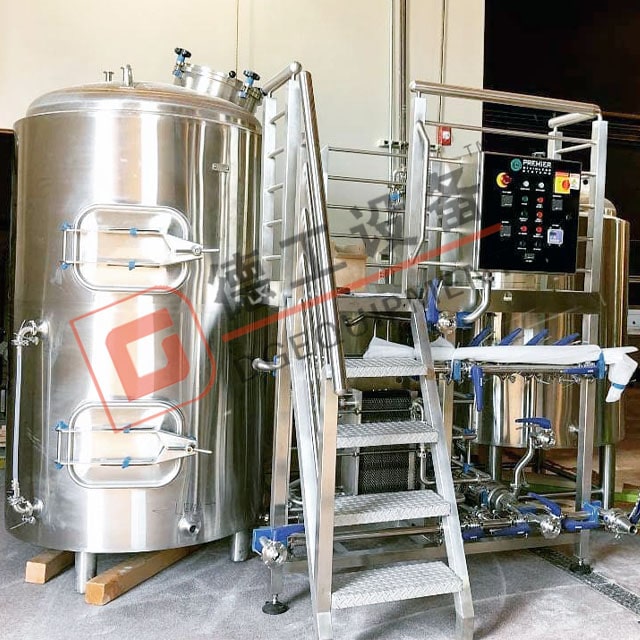 1200L Craft Brewhouse System CE ISO TUV Certificated with Steam/electric/gas Fired Heating for Sale