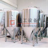 20BBL DEGONG Beer Making Machine Suppliers Double Wall Cooling Fermentation Vessel for Sale