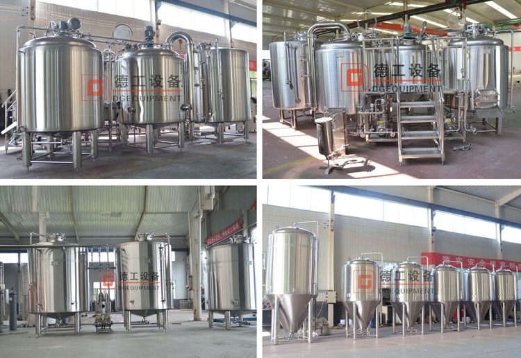 beer mashing system and fermentation tank