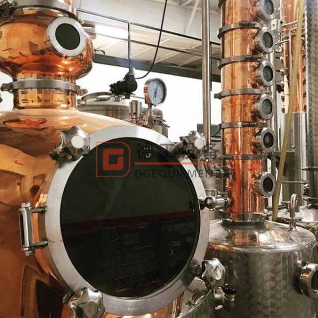 custom-made craft Distillers professional copper wiskey 18 plate medium distillery equipment 
