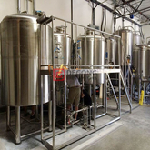 Brew Kettle Industrial Stainless Steel Machine for Craft Beer Turnkey Brewery Popularity in European10HL
